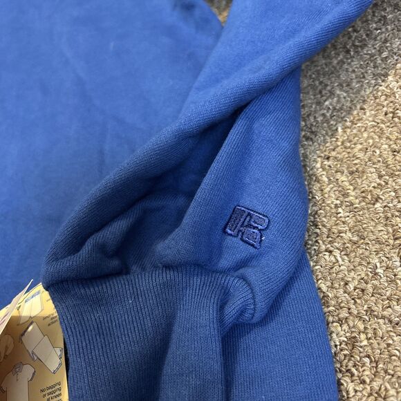 Russell Athletic Sweater Mens XL 80s Vintage Deadstock Made USA Blue Sweatshirt - Picture 10 of 11
